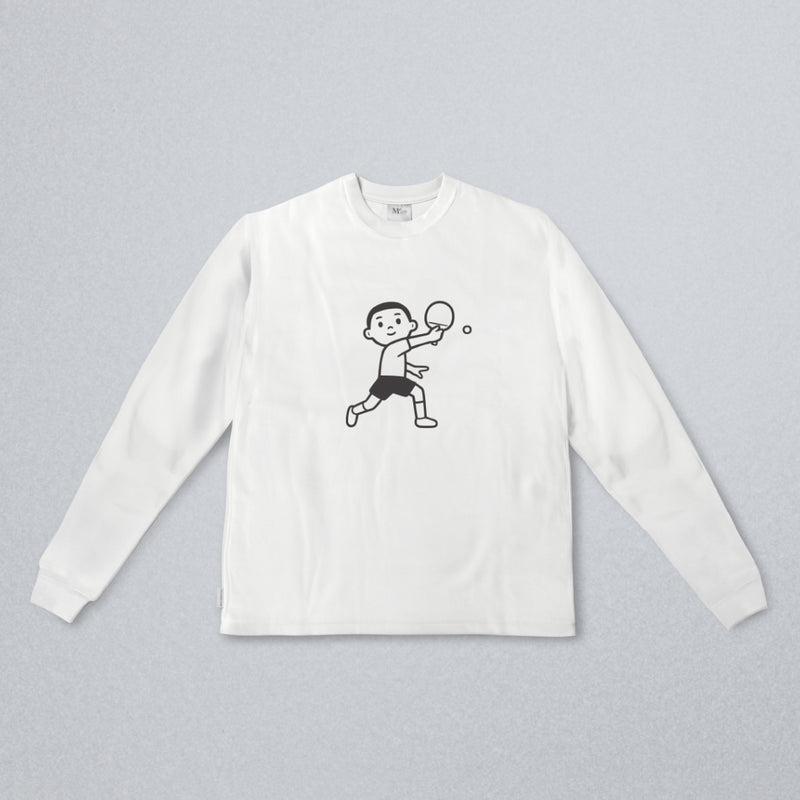 Noritake "Sports" Long Sleeve Tee (Table Tennis)